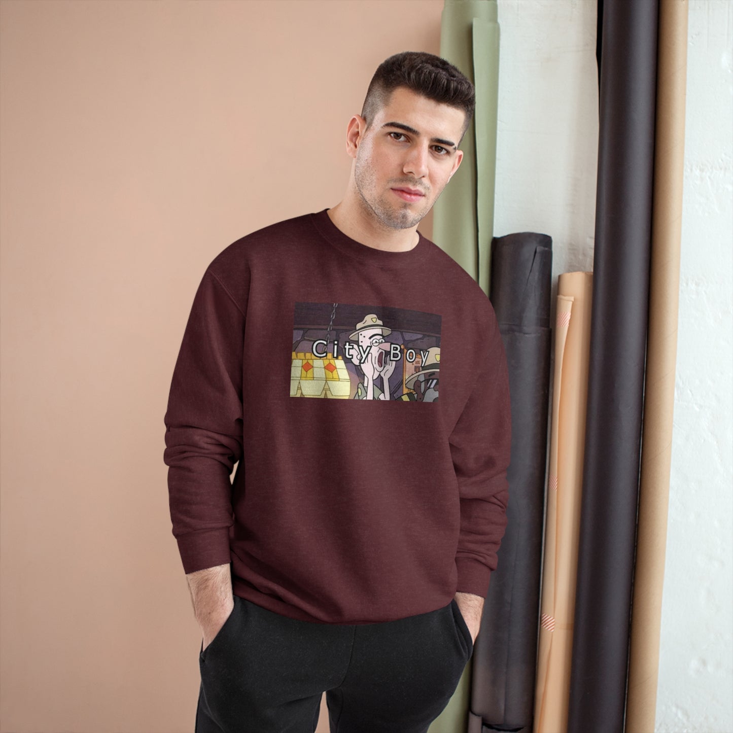 City Boy Champion Sweatshirt