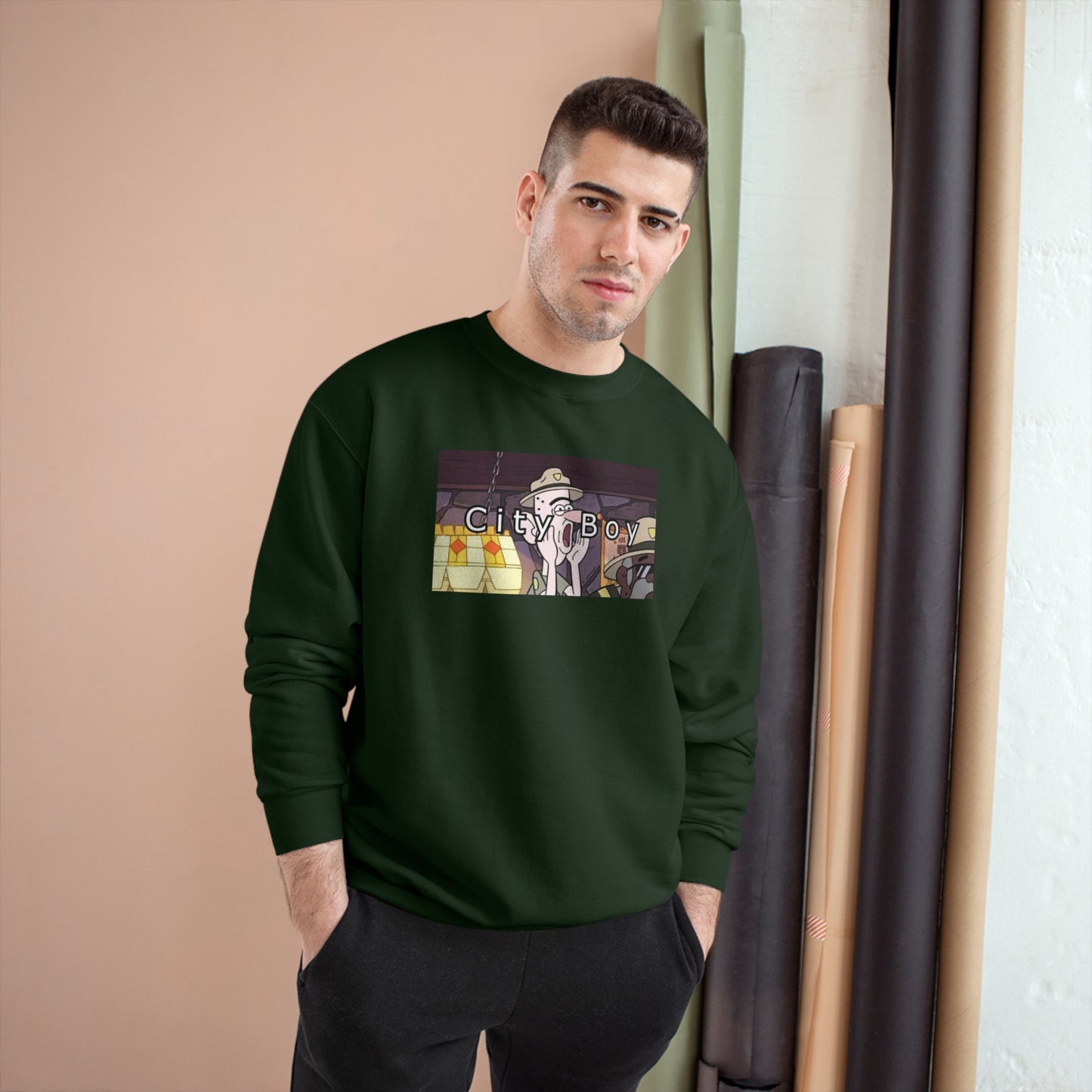 City Boy Champion Sweatshirt