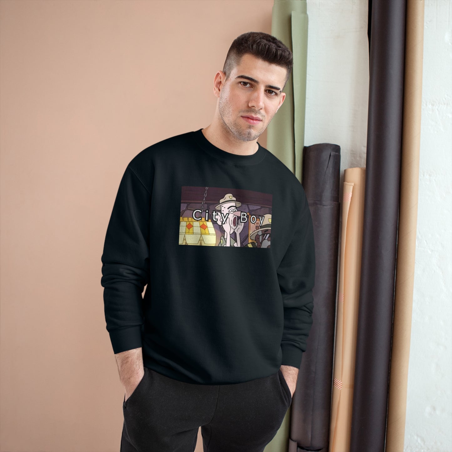 City Boy Champion Sweatshirt