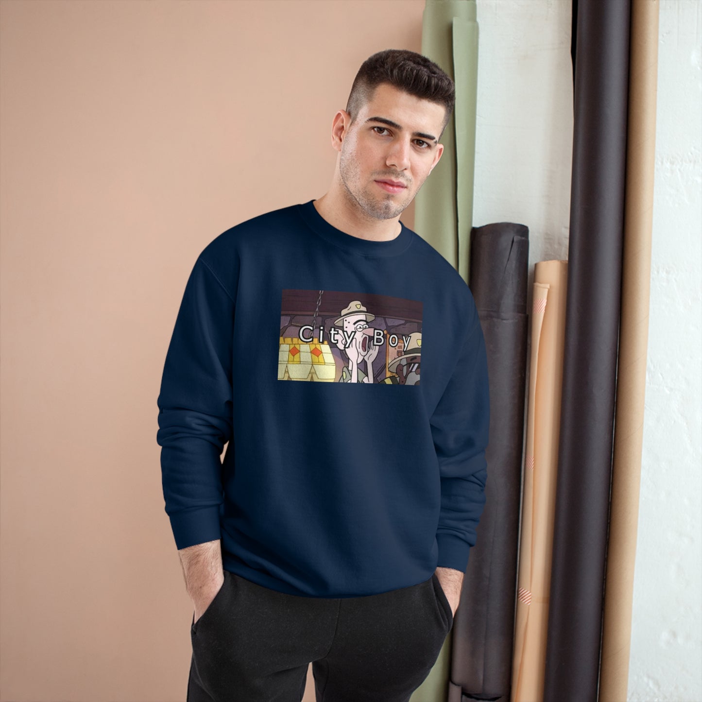 City Boy Champion Sweatshirt