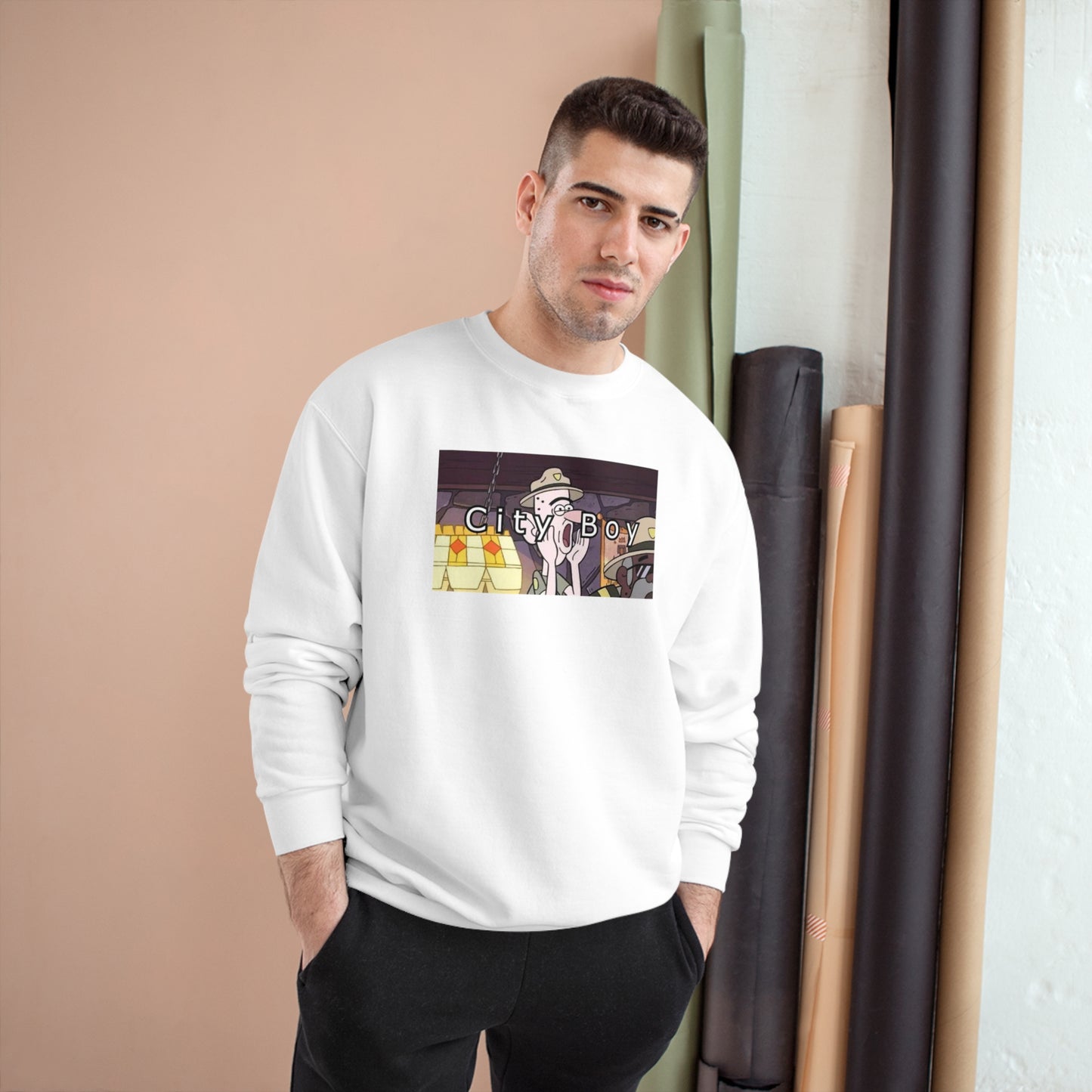 City Boy Champion Sweatshirt