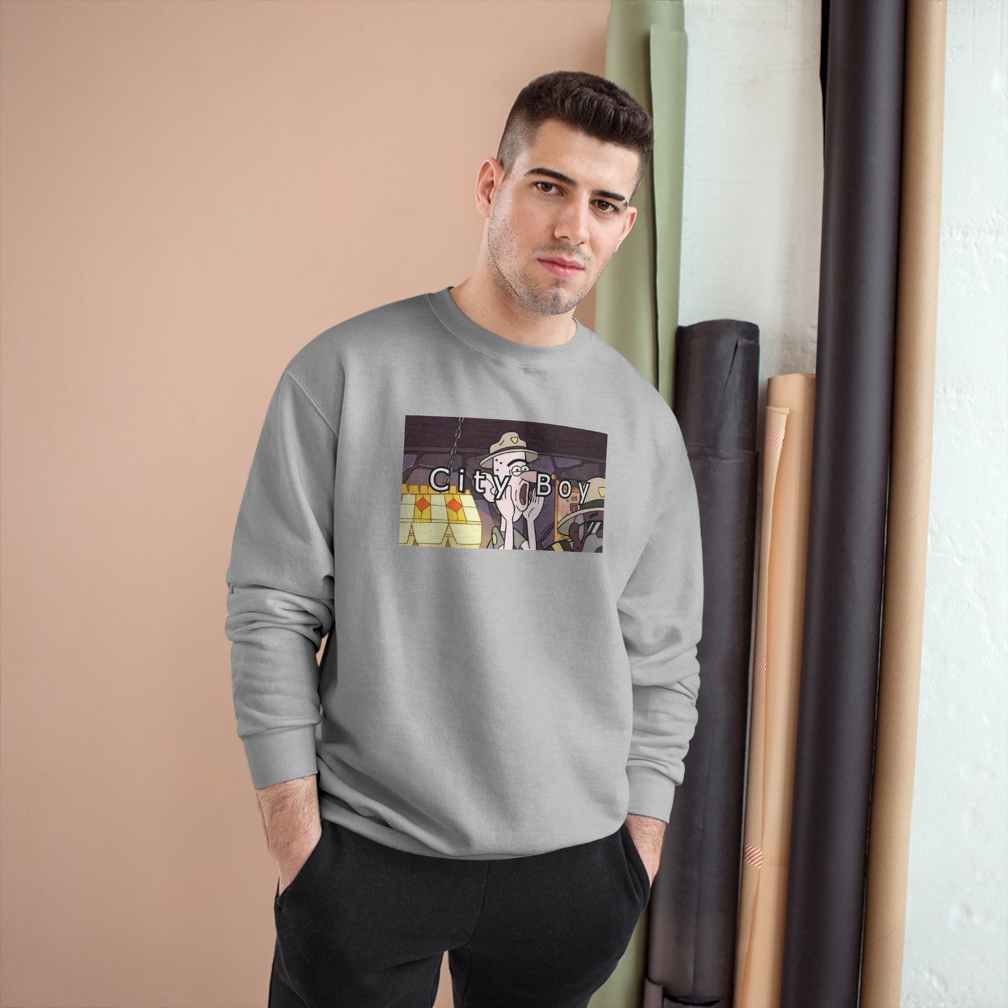 City Boy Champion Sweatshirt